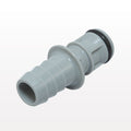 EFC12 Connector, Insert, Non-Valved, Barbed - Fits 3/8 inch ID Tubing (0.375 inch, 9.53mm) - EFC22612