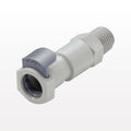 EFC12 Connector, Body, Valved, Threaded - 1/4" NPT - EFCD10412