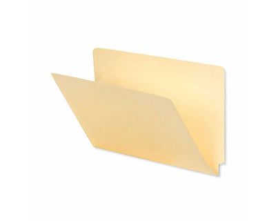 Filepro® End Tab Folder Fastener # 5 14pt Manila Flush Front 12-1/4"x9-1/2" 2ply 50 per Box | FilePro®