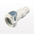 FFC35 Connector, Body, Non-Valved, Barbed - Fits 3/4 inch ID Tubing (0.75 inch, 19.05 mm) - FFC171235