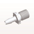Threaded Connector, 100/Bag - Fits 1/8 inch ID (0.125 inch, 3.18 mm) x Rotating 5/16" UNF Internal Thread - GS420