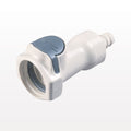 HFC35 Connector, Body, Non-Valved, Barbed - Fits 1/2 inch ID Tubing (0.5 inch, 12.7 mm) - HFC17835
