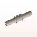 Straight Connector, Barbed, Natural, 100/Bag - Fits 3/8 inch ID Tubing (0.375 inch, 9.53 mm) - HS12