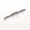 Straight Connector, Barbed, White, 100/Bag, - Fits 5/32 inch ID Tubing (0.156 inch, 3.97 mm) - HS530