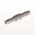 Straight Connector, Barbed, Natural, 100/Bag - Fits 1/4 inch ID Tubing (0.25 inch, 6.35 mm) - HS8