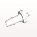 Straight Connector, Reducer, Barbed, White, 100/Bag - Fits 1/8 inch x 1/16 inch ID Tubing (0.125 inch x 0.063 inch, 3.2 mm x 1.59 mm) - HSR4230
