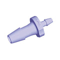 Straight Connector, Reducer, Barbed, Natural, 100/Bag - Fits 1/8 inch x 1/16 inch ID Tubing (0.125 inch x 0.063 inch, 3.2 mm x 1.59 mm) - HSR4291