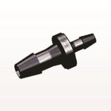 Straight Connector, Reducer, Barbed, Black, 100/Bag - Fits 5/32 inch x 3/32 inch ID Tubing (0.156 inch x 0.094 inch, 3.97 mm x 2.38 mm) - HSR5331