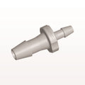 Straight Connector, Reducer, Barbed, Natural, 100/Bag - Fits 5/32 inch ID Tubing x 3/32 inch ID Tubing (0.156 inch x 0.094 inch, 3.97 mm x 2.38 mm) - HSR53