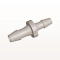 Straight Connector, Reducer, Barbed, Natural, 100/Bag - Fits 5/32 inch x 1/8 inch ID Tubing (0.156 inch x 0.125 inch, 3.97 mm x 3.18 mm) - HSR54