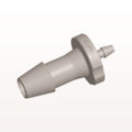 Straight Connector, Reducer, Barbed, Natural, 100/Bag - Fits 3/16 inch x 1/16 inch ID Tubing (0.187 inch x 0.063 inch, 4.76 mm x 1.59 mm) - HSR62