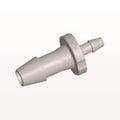 Straight Connector, Reducer, Barbed, Natural, 100/Bag - Fits 3/16 inch x 3/32 inch ID Tubing (0.187 inch x 0.094 inch, 4.76 mm x 2.38 mm) - HSR63