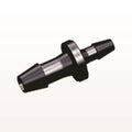 Straight Connector, Reducer, Barbed, Black, 100/Bag - Fits 3/16 inch x 1/8 inch ID Tubing (0.188 inch x 0.125 inch, 4.76 mm x 3.18 mm) - HSR6431