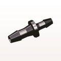 Straight Connector, Reducer, Barbed, Black, 100/Bag - Fits 1/4 inch x 3/16 inch ID Tubing (0.25 inch x 0.188 inch, 6.35 mm x 4.76 mm) - HSR8631
