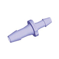 Straight Connector, Reducer, Barbed, Natural, 100/Bag - Fits 1/4 inch x 3/16 inch ID Tubing (0.25 inch x 0.188 inch, 6.35 mm x 4.76 mm) - HSR8691