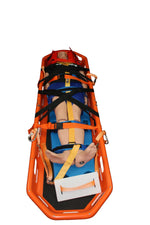 MTR Break-Apart Litter Basket Stretcher Kit With Bridle, Carabiners, And Buckles (Kit - With extrication Bridle)