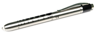 Graham Field Penlight, Stainless Steel, Pupil Gauge Imprint ( Packaging - Each )