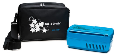 Graham Field John Bunn Neb-u-Tyke Neb-a-Doodle Pediatric Nebulizer and Deport Carry Case ( Packaging - Each of 1 )