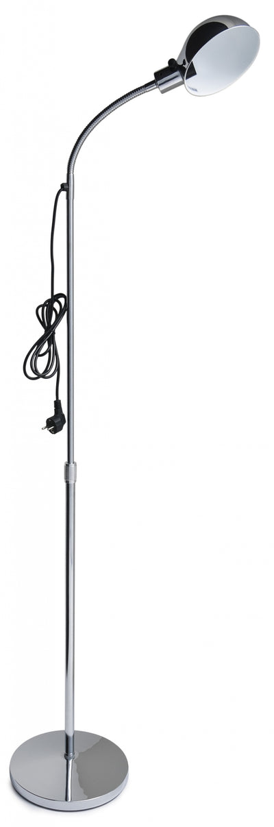 Graham Field Gooseneck Exam Lamp with Chrome-Plated Base, 220V, SOK-IT-GUARD Safety Lock ( Packaging - Each ) ( Color - Chrome )