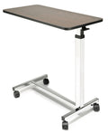 Graham Field Lumex Everyday Overbed Table, Non-Tilt ( Color - Wood & Chrome plated ) ( Packaging - Each of 1 )