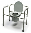 Graham Field Bariatric Steel Folding Commode ( Packaging - Case )
