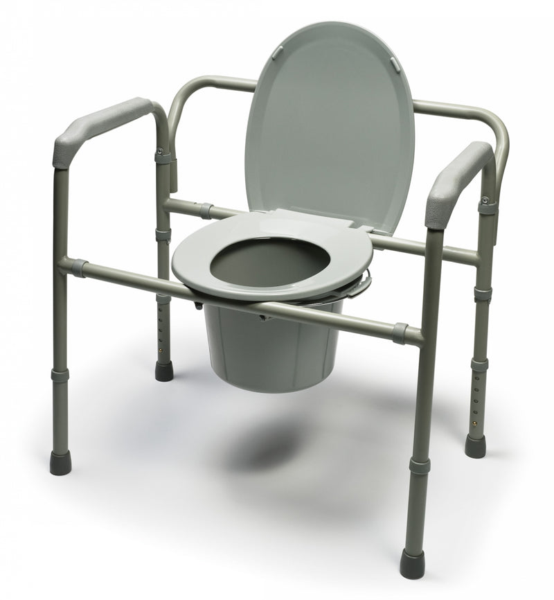 Graham Field Bariatric Steel Folding Commode ( Packaging - Case )