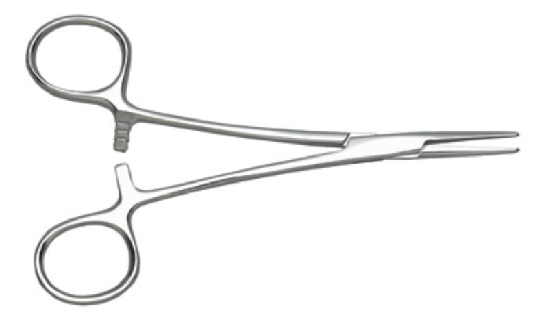 Graham Field Mosquito Tube Occluding Clamp ( Description - 5" Smooth ) ( Packaging - Each of 1 )