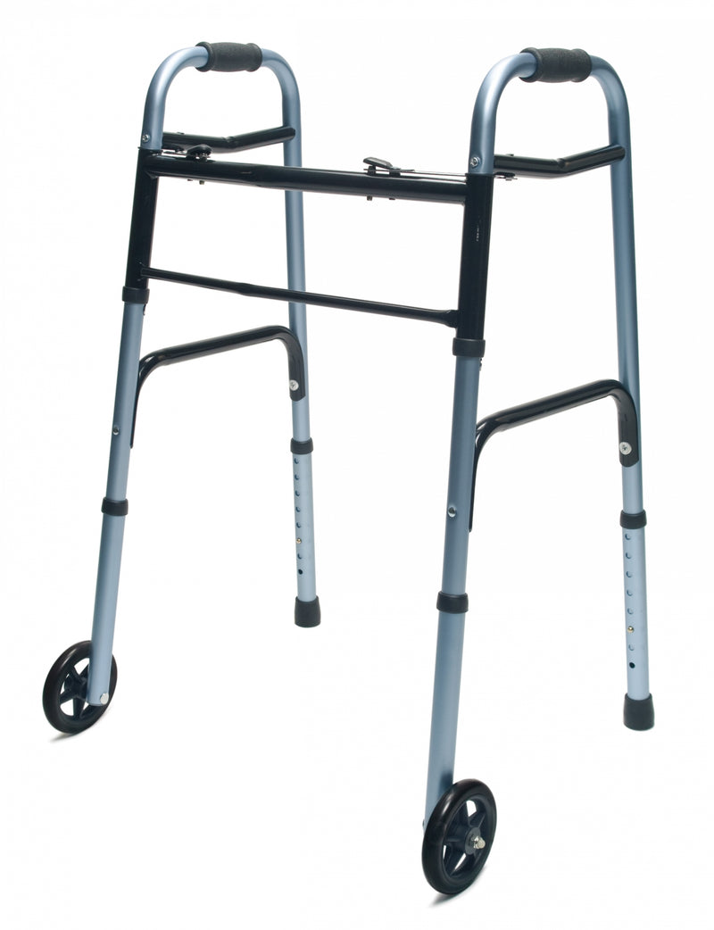 Graham Field Lumex ColorSelect Adult Walker with Wheels, Adult ( Packaging - Case of 2 )