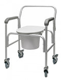 Graham Field 3-in-1 Aluminum Commode With Backrest ( Packaging - Case )
