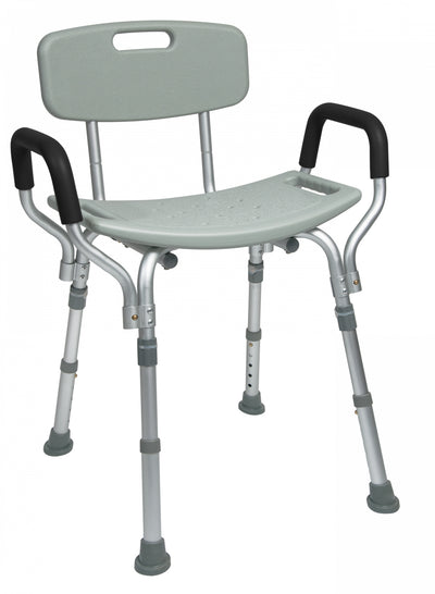 Graham Field Platinum Collection Bath Seat with Back & Arms - Retail ( Packaging - 3/Case )