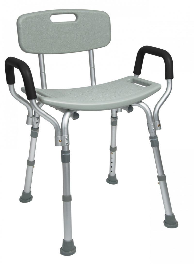 Graham Field Platinum Collection Bath Seat with Back & Arms - Retail ( Packaging - 3/Case )