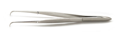 Graham Field Eye Dressing Forceps Full Curved, 4" (10.2 cm) ( Packaging - Each of 1 )