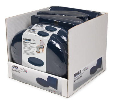 Graham Field Lumbar Support and Ring Cushion Retail Set (4 Lumbar, 2 Ring) (Packaging - Set of 1)