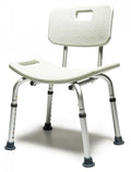 Graham Field Knock Down Bath Seat - Non-Retail With Backrest