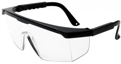 Graham Field Safety Glasses with Side shields in Black Frame ( Packaging - Box )