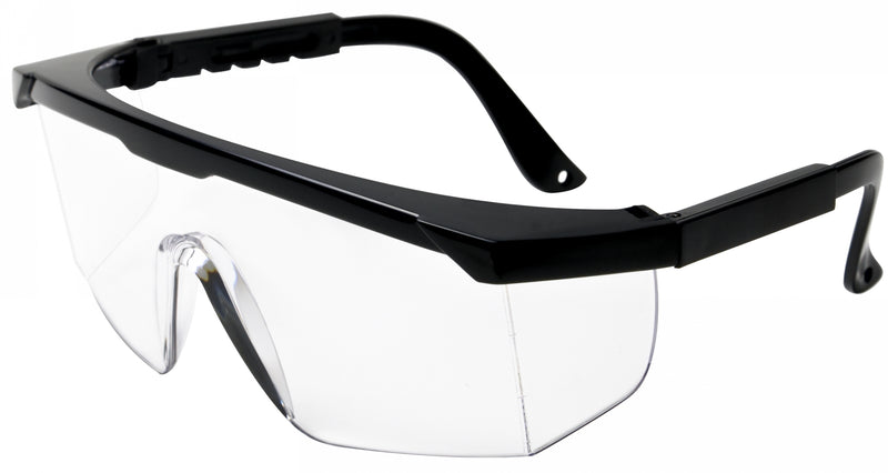 Graham Field Safety Glasses with Side shields in Black Frame ( Packaging - Box )