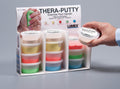 Graham Field Thera-Putty® Retail Display Kit Includes: (1) 2013 - Extra-Soft (3) 2013-S - Soft (3) 2013-SM - Soft-Medium (3) 2013-MF - Medium-Firm (2) 2013-F - Firm (Packaging - Kit of 1)