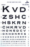 Graham Field Illuminated Snellen Eye Chart - 10' Distance, 20' Equivalentv ( Packaging - Each of 1 )