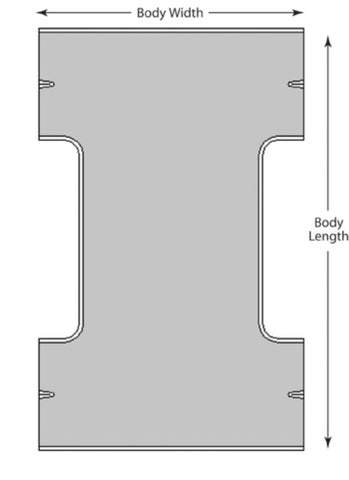 Graham Field 2-Point Slings Canvas Fabric, Without Commode Opening, 220 lb. Weight Capacity ( Packaging - Each of 1 )