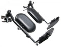 Graham Field Elevating Legrest with Aluminum Footplate, Black Panel-Pair ( Packaging - Pair )