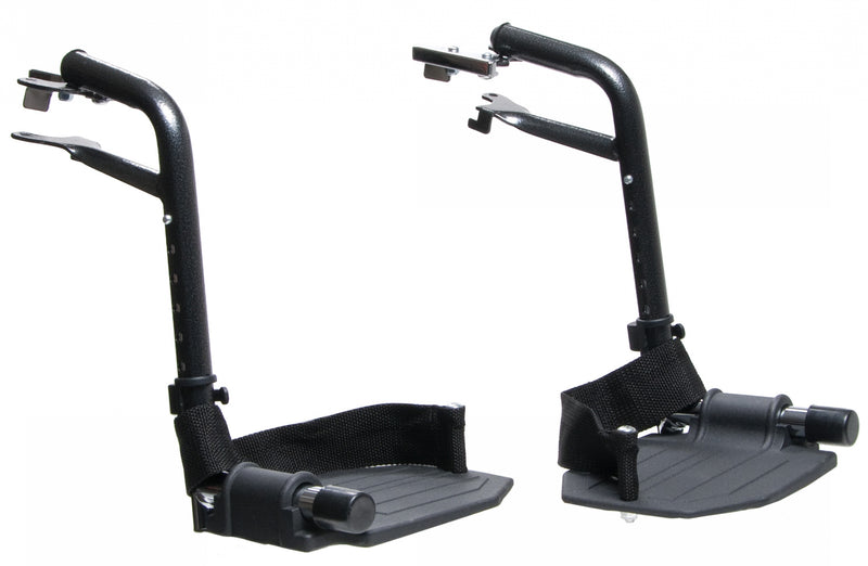 Graham Field Footrest with Aluminum Footplate-Pair ( Packaging - Pair )