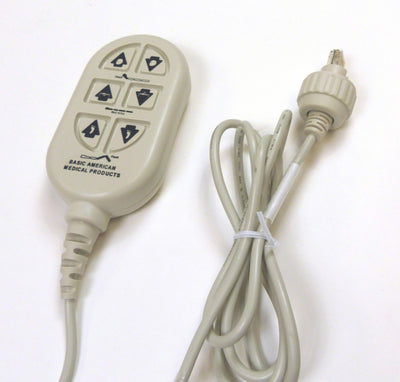 Graham Field Intro Bed Service Parts 6 Function Hand Control - Linak HB00 (Packaging - Each)