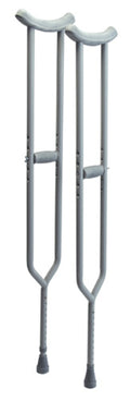 Graham Field Lumex Bariatric: Imperial Steel Crutches ( Packaging - Pair of 1 ) ( Color - Aluminum )