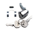 Graham Field Replacement Lock & Key Set (Outer Door) for Narcotic Safes (Items 3007 and 3008); Set includes 1 Lock & 2 Keys ( Color - Silver ) ( Packaging - ST )