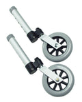 Graham Field Lumex 5" Swivel Walker Wheels ( Color - Aluminum ) ( Packaging - Pair of 1 )