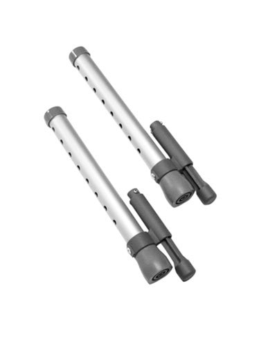 Graham Field Lumex Glide Brakes ( Color - Aluminum ) ( Packaging - Pair of 1 )