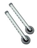 Graham Field Lumex 3" Fixed Walker Wheels ( Packaging - Pair of 1 ) ( Color - Silver )
