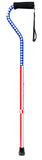 American Pride Offset Canes FLAG ( Color - Red White Blue ) ( Packaging - Case )