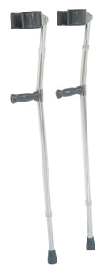 Graham Field Forearm Crutches ( Packaging - Pair ) ( Color - Aluminum & Gray )