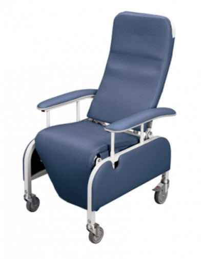 Graham Field Lumex Preferred Care Recliner with Drop Arms ( Packaging - Each of 1 ) ( Color - Blue Ridge )